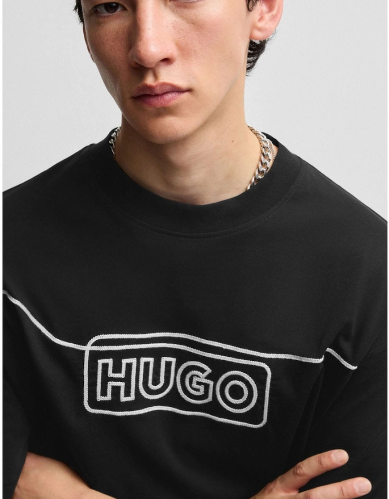Noideryo Chain Stitch Logo T-Shirt