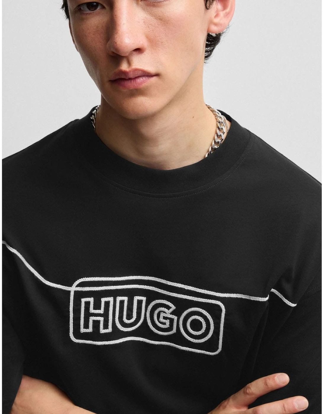 Noideryo Chain Stitch Logo T-Shirt