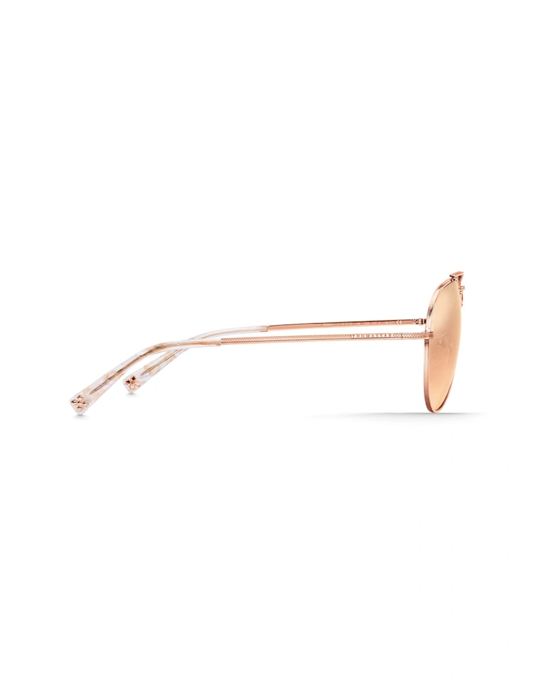 Harrison Pilot Mirrored Sunglasses