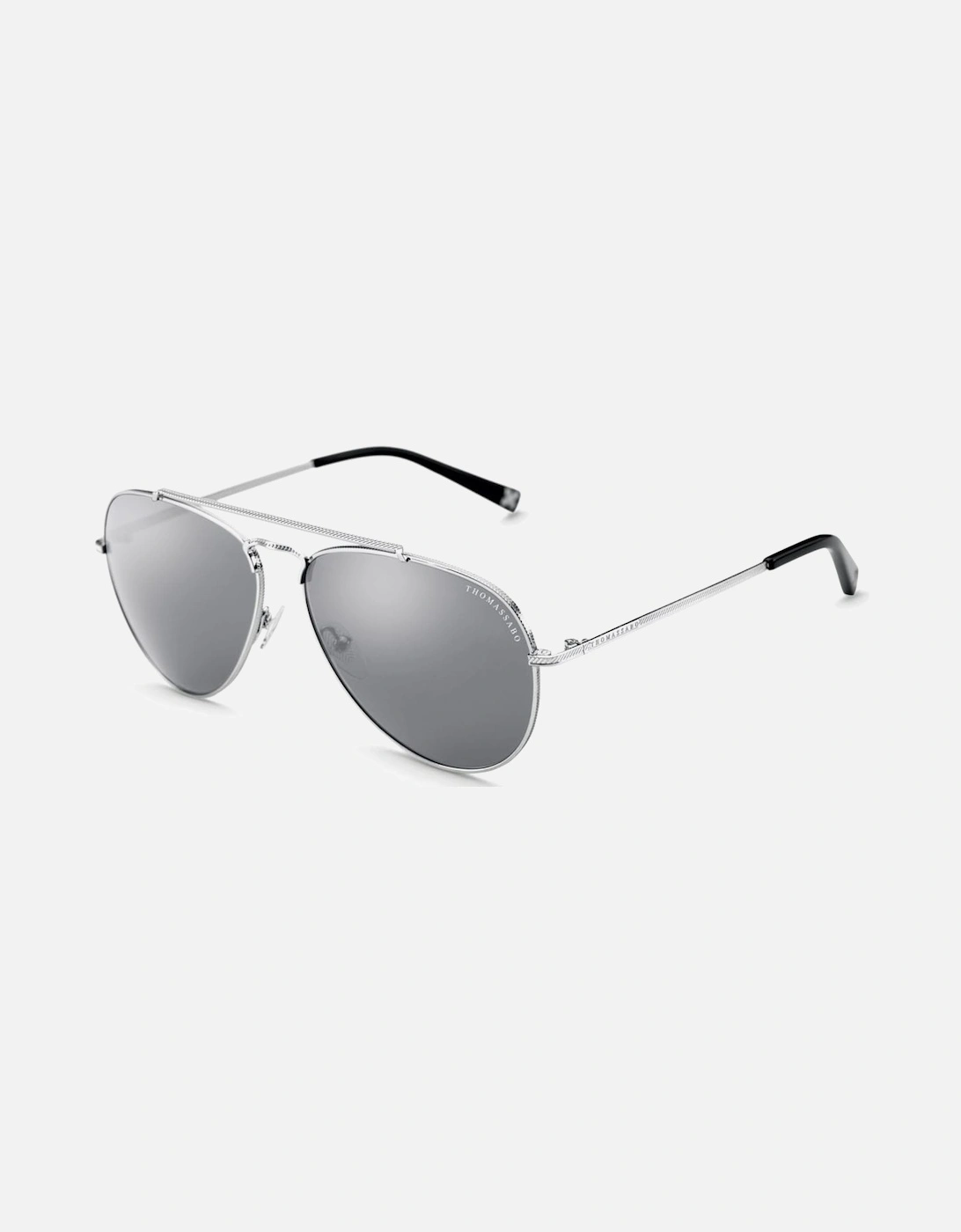 Harrison Pilot Mirrored Sunglasses, 5 of 4