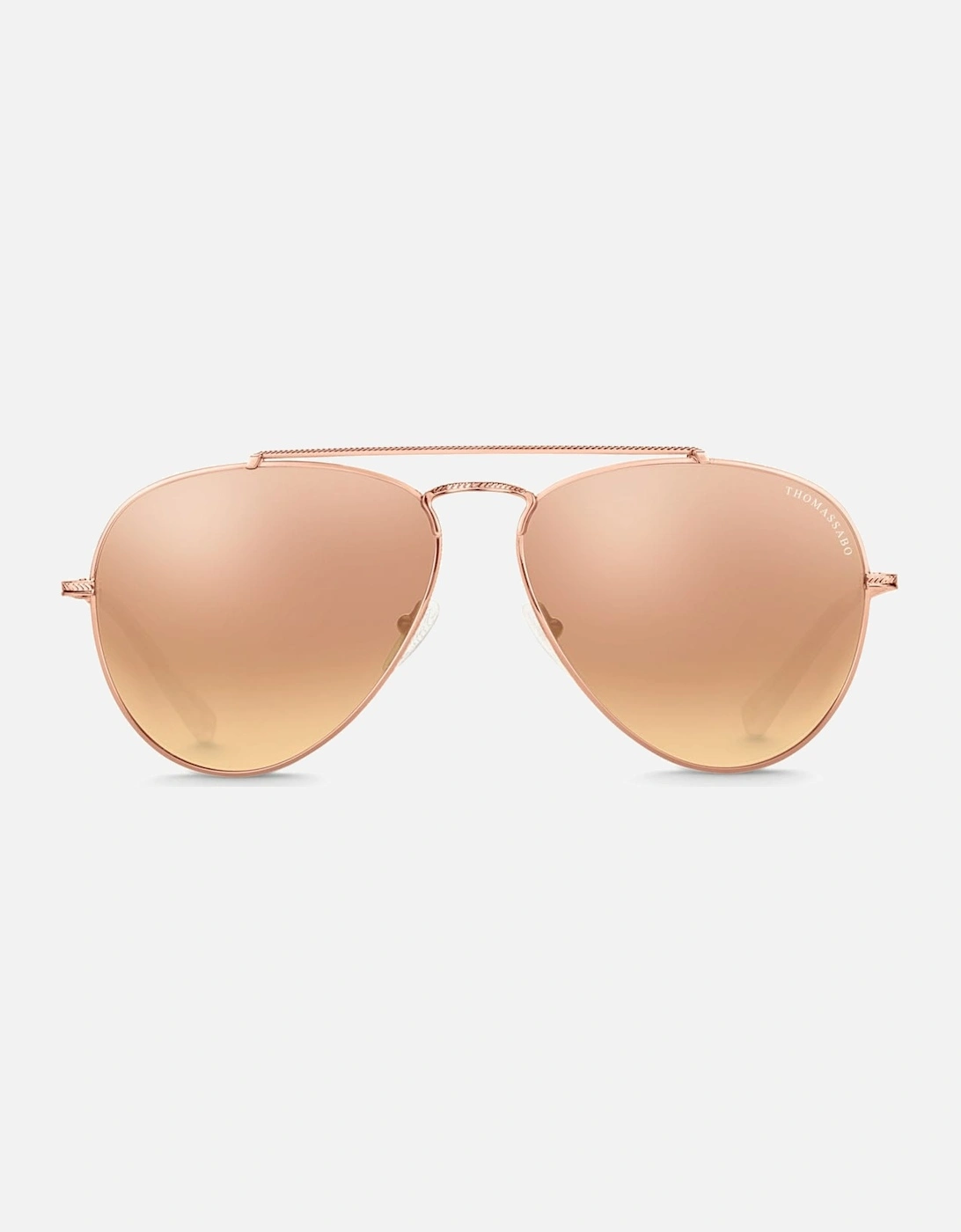Harrison Pilot Mirrored Sunglasses