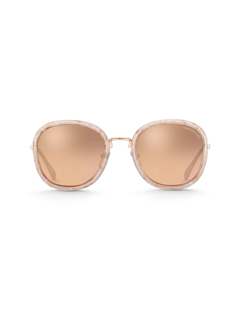Mia Square Mirrored Sunglasses