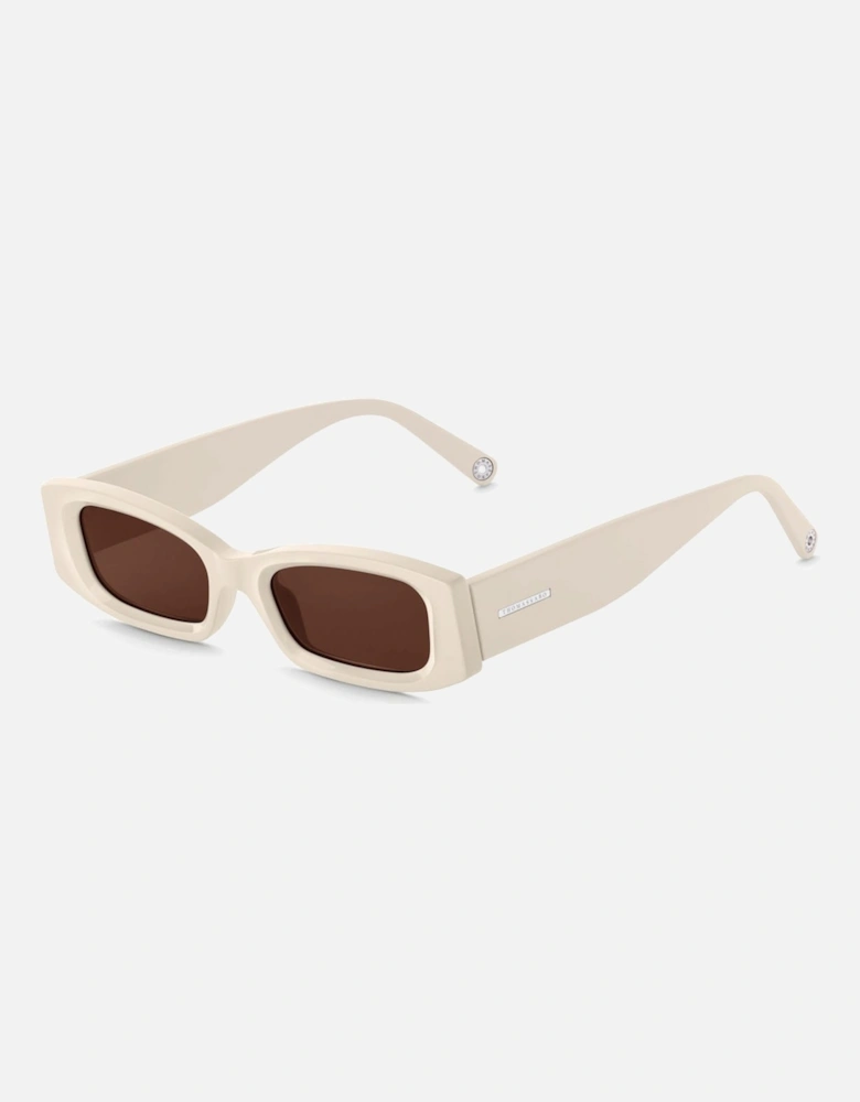 Kim Slim Rectangular Sunglasses