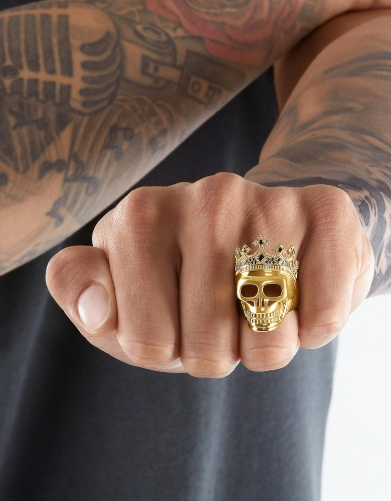 Skull Crown Ring