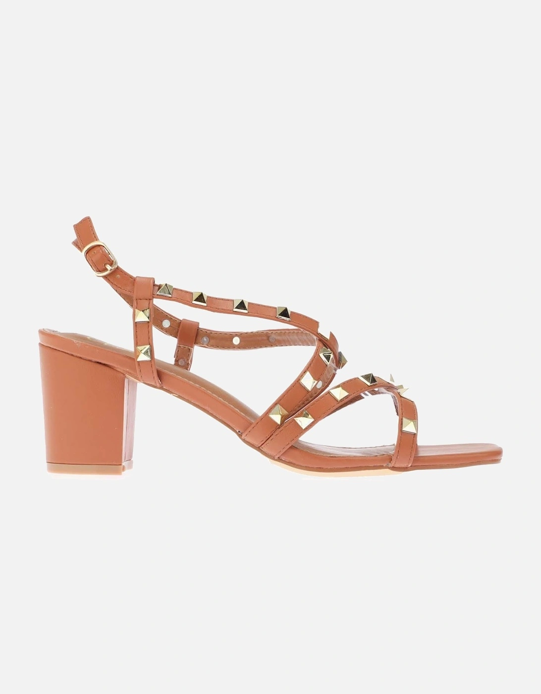 Strappy Block Heel Sandals, 7 of 6