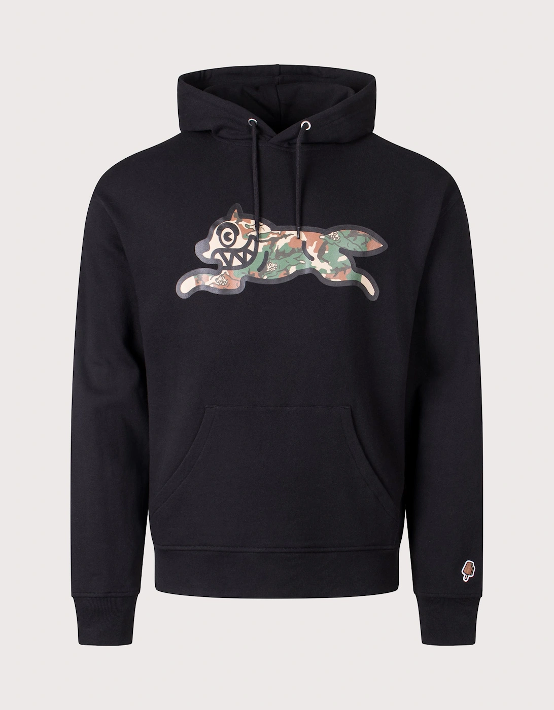 Woodland Camo Running Dog Hoodie, 4 of 3