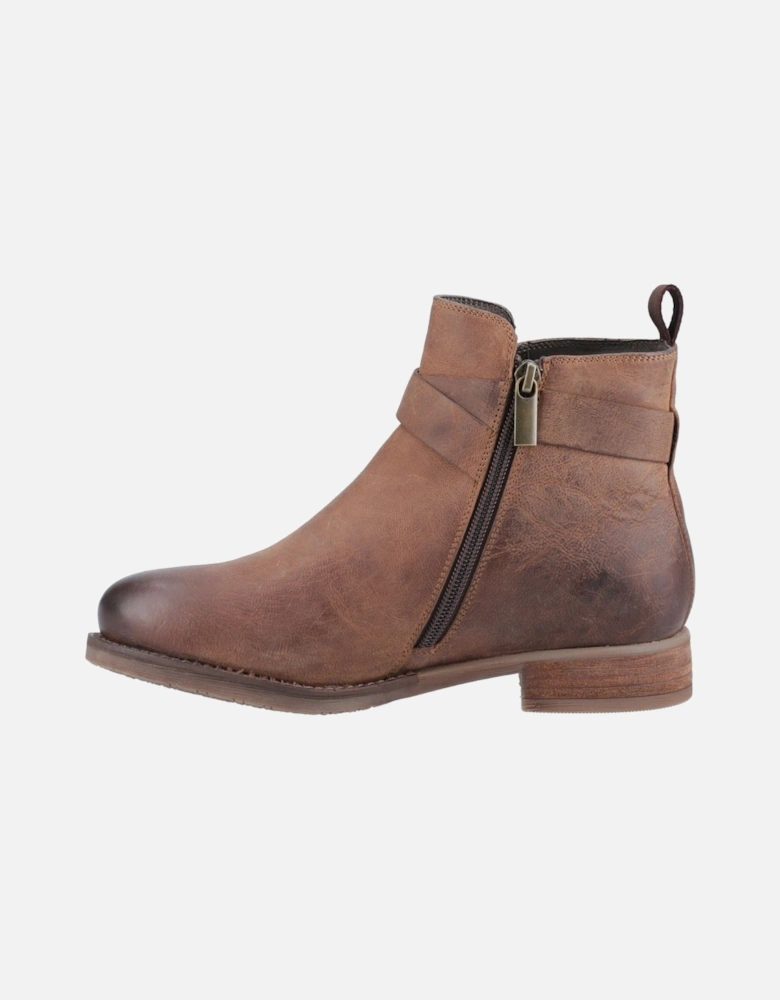 Elise Leather Women's Brown Boots
