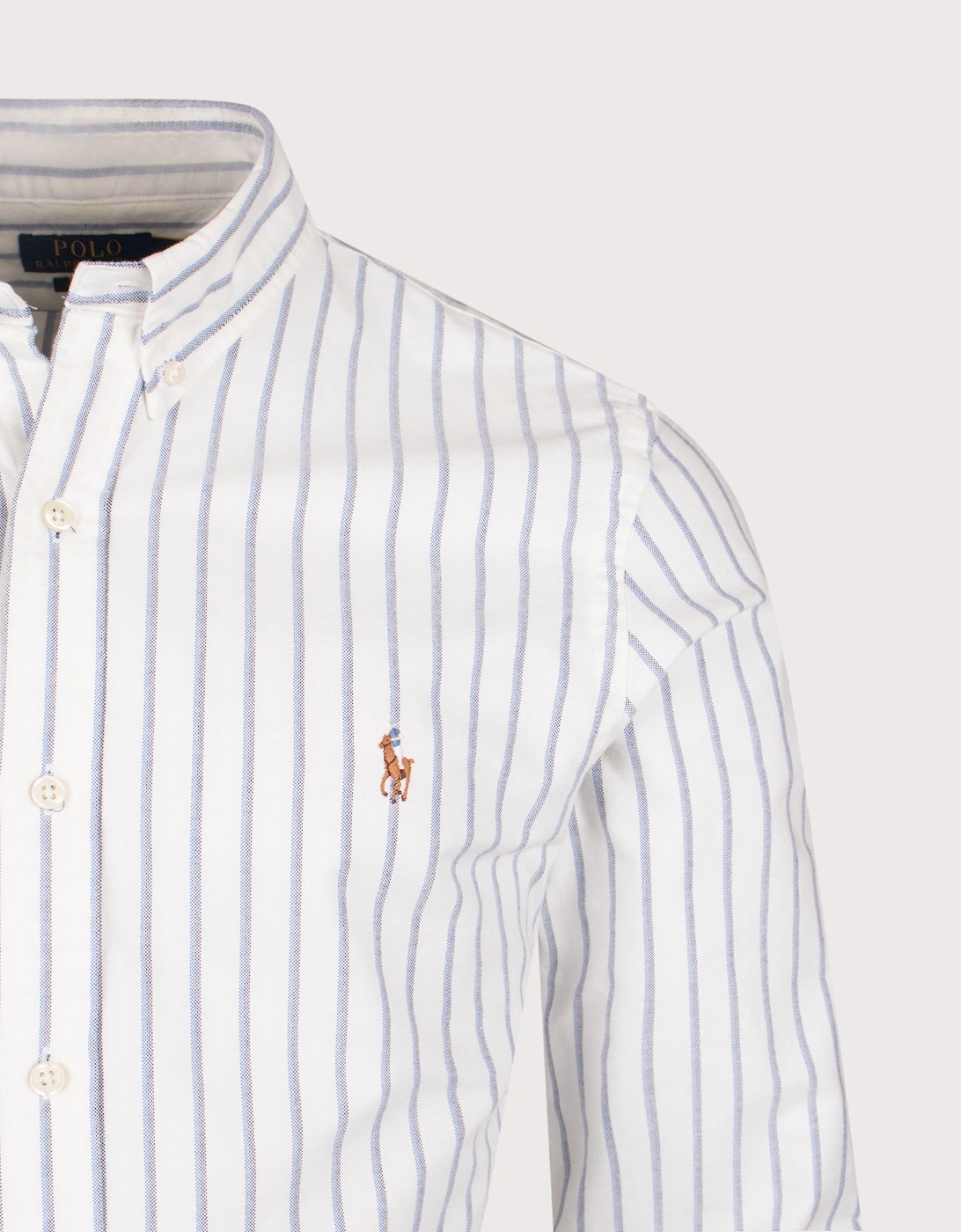 Slim Fit Striped Oxford Shirt