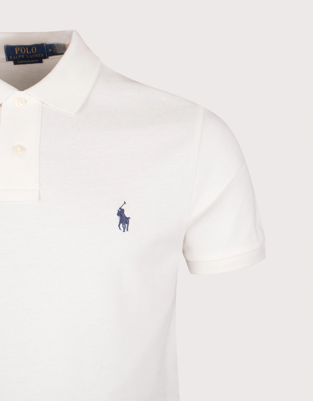 Custom Slim Fit Mesh Polo Shirt