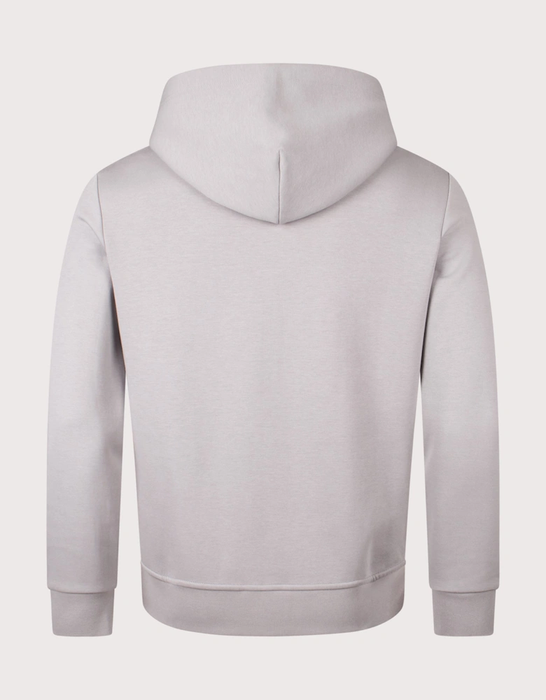 Zip Through Double Knit Hoodie