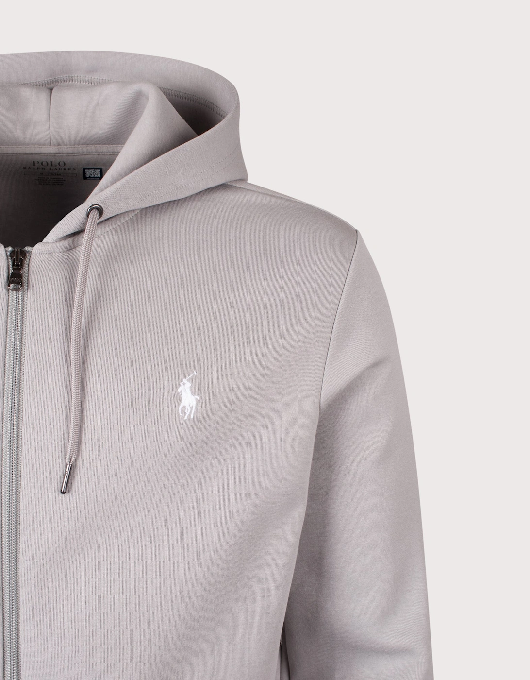 Zip Through Double Knit Hoodie