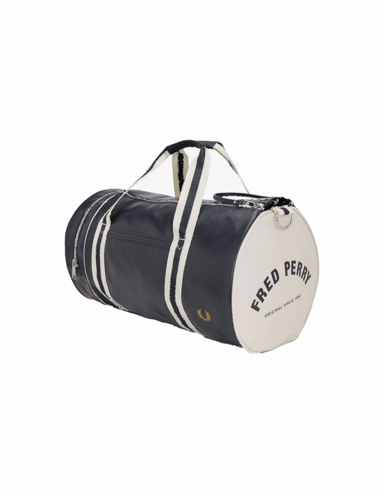 Classic Barrel Bag Navy/Ecru