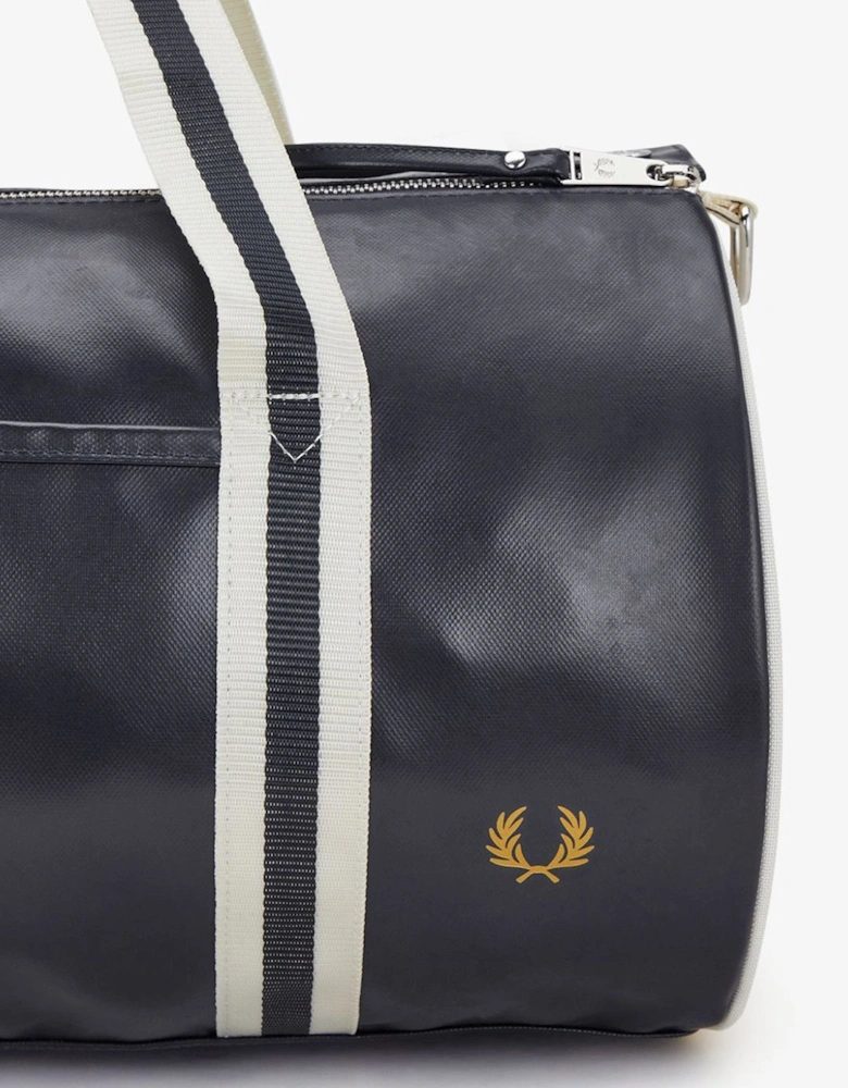Classic Barrel Bag Navy/Ecru