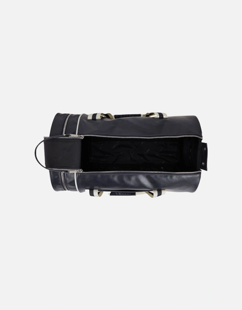 Classic Barrel Bag Navy/Ecru