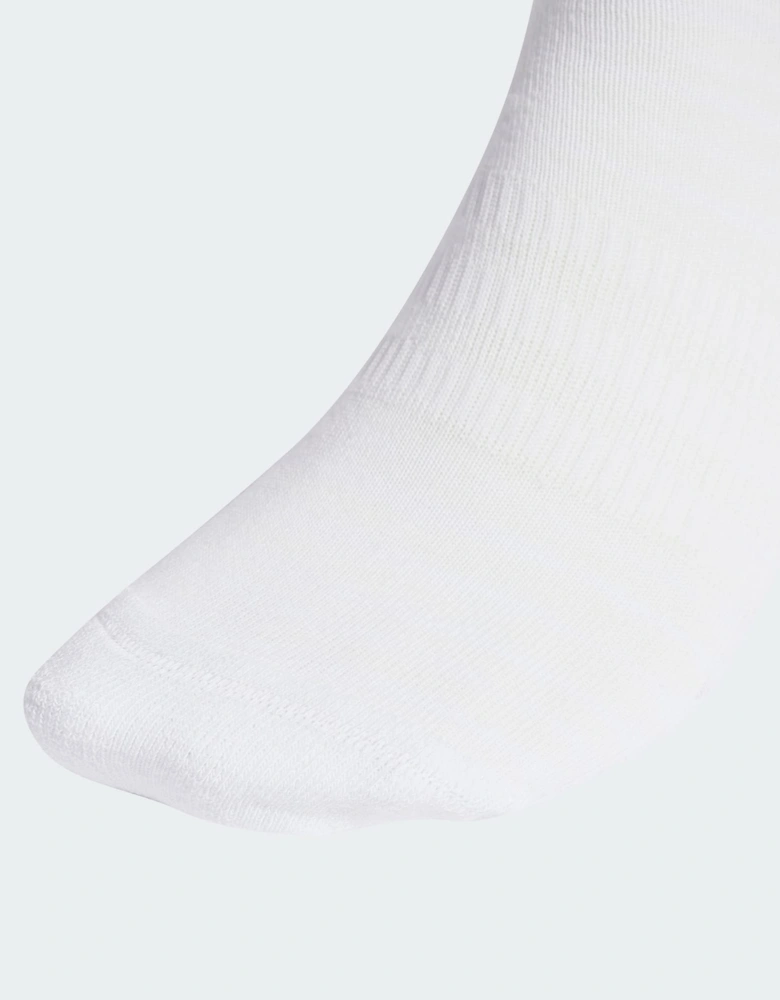 Cushion Crew Socks White 3 Pack