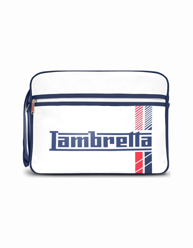 Mens Racing Stripe Flight  Crossbody Bag