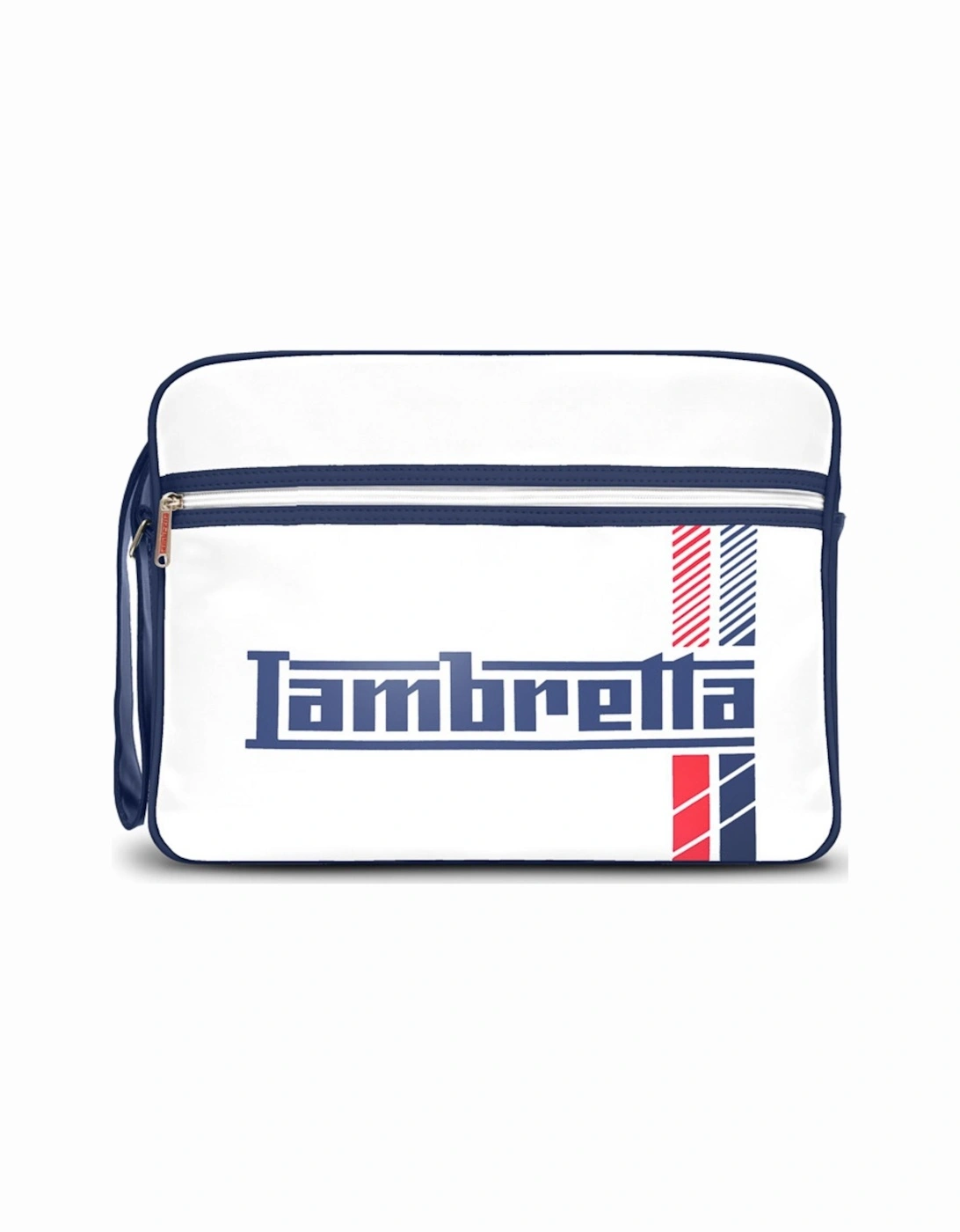 Mens Racing Stripe Flight Crossbody Bag, 2 of 1