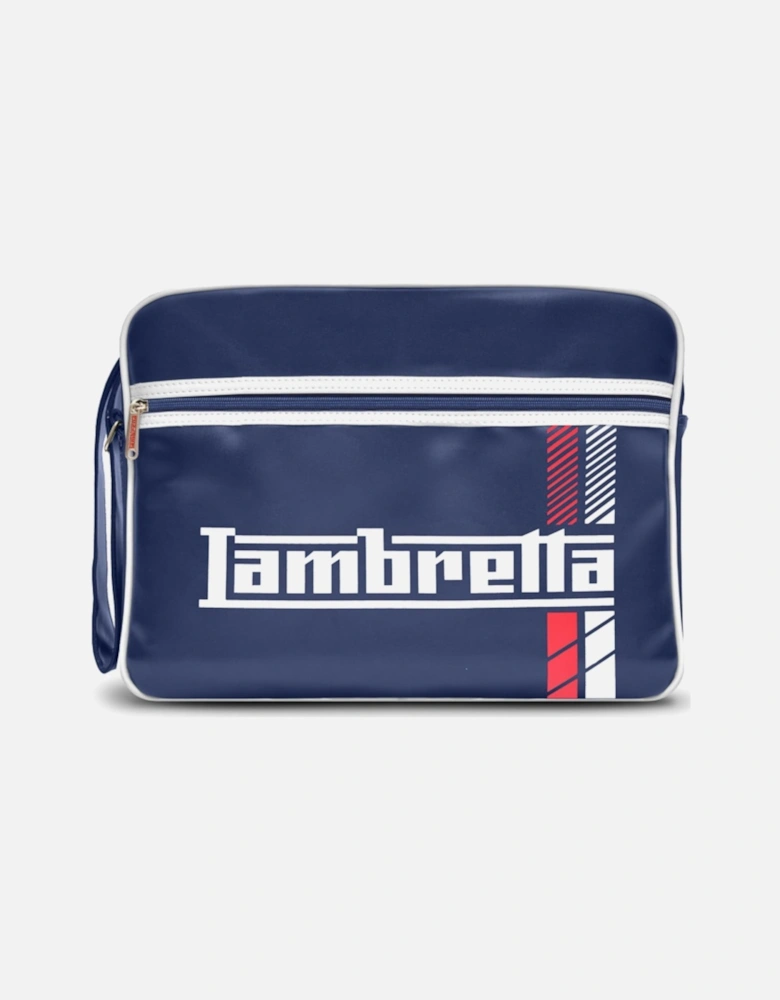 Mens Racing Stripe Flight  Crossbody Bag