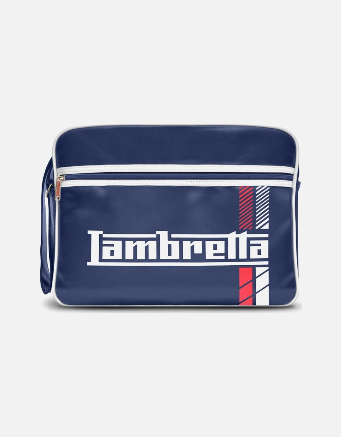 Mens Racing Stripe Flight Crossbody Bag, 2 of 1