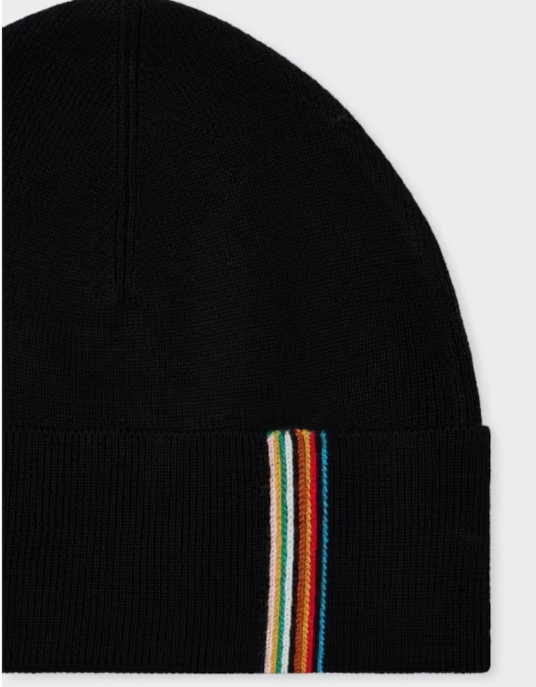Signature Edge Hat 79 BLACK