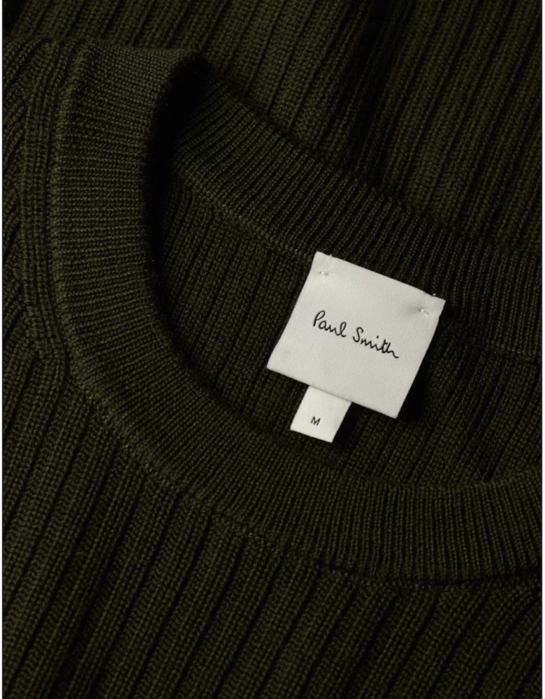 Crew Neck Sweater 35 Khaki