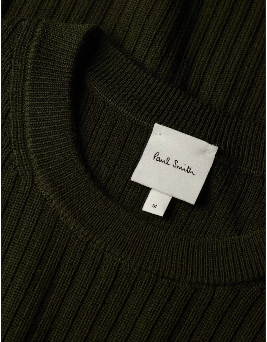 Crew Neck Sweater 35 Khaki