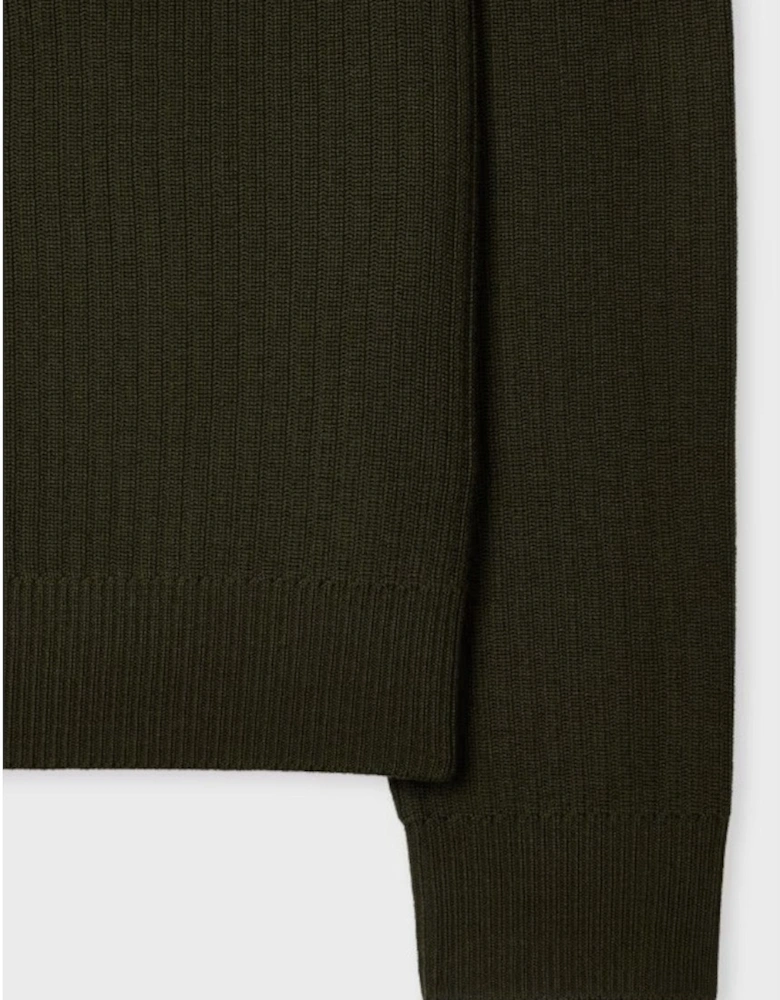 Crew Neck Sweater 35 Khaki