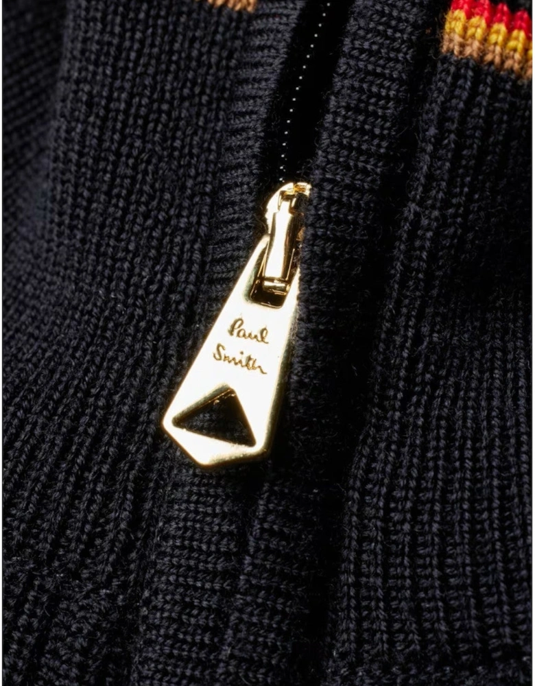 Navy Half Zip Sweater 49 DK NAVY