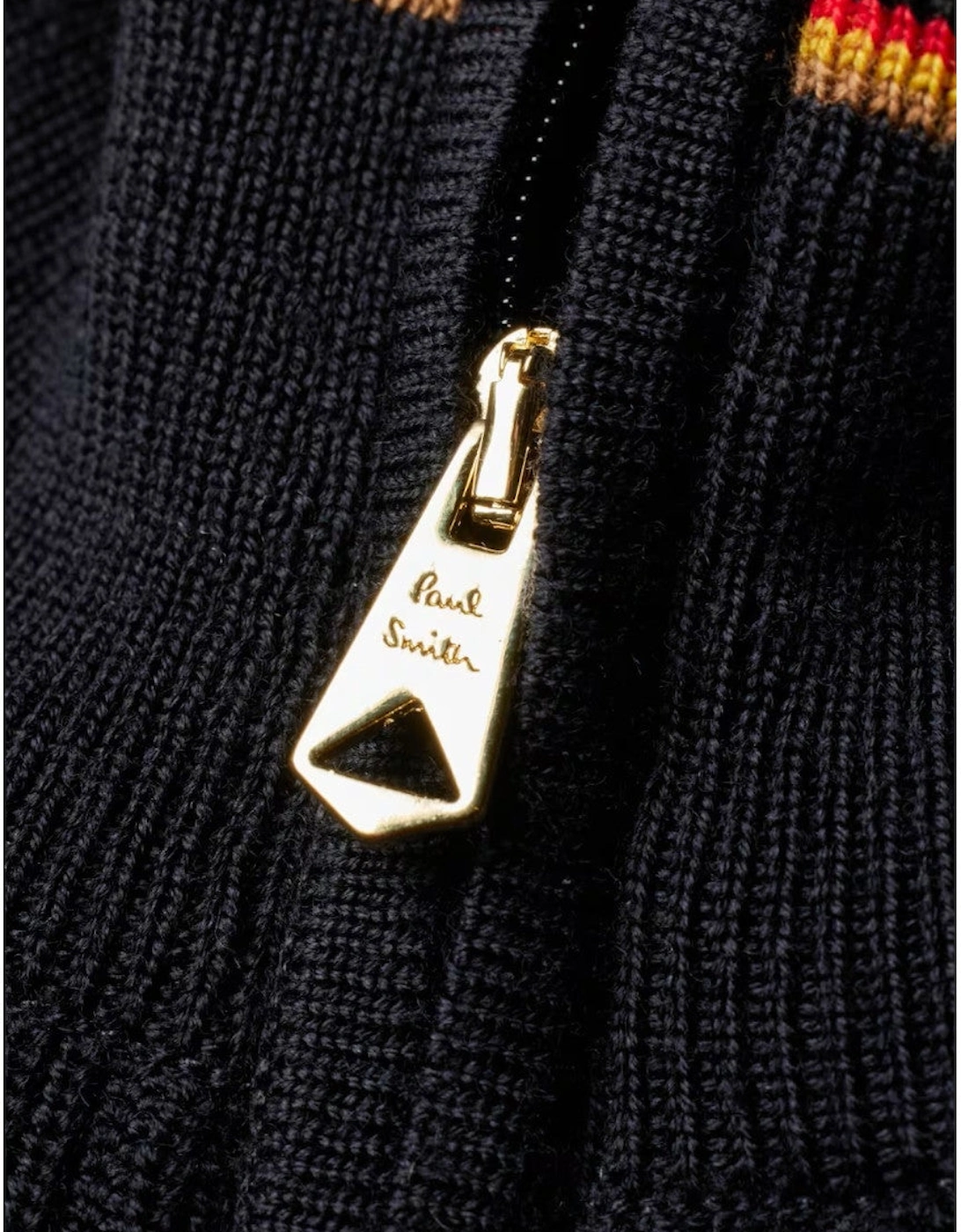 Navy Half Zip Sweater 49 DK NAVY