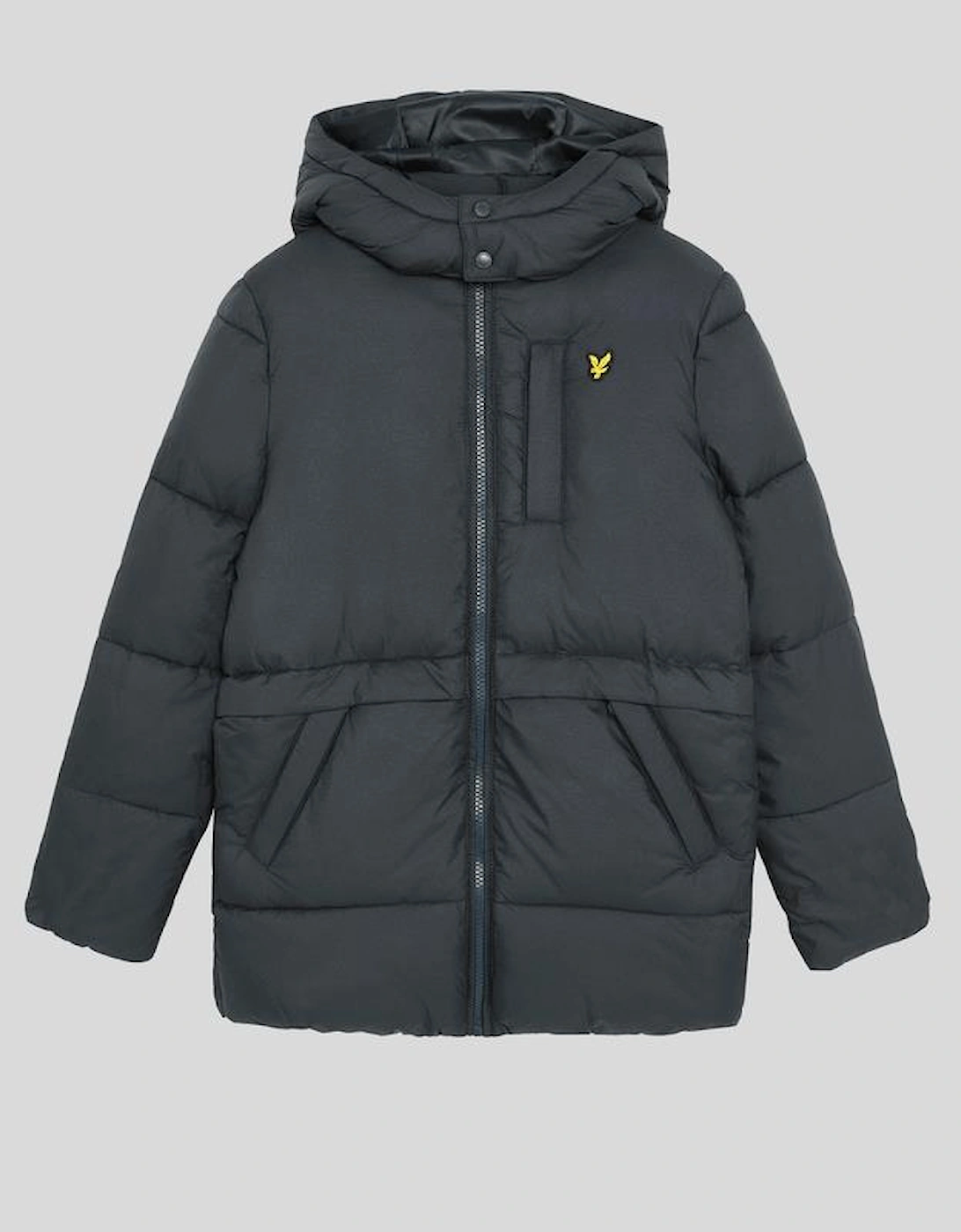 Lyle And Scott Boy's Ripstop Quilted Puffer Coat - Navy - Size: 8/9 y