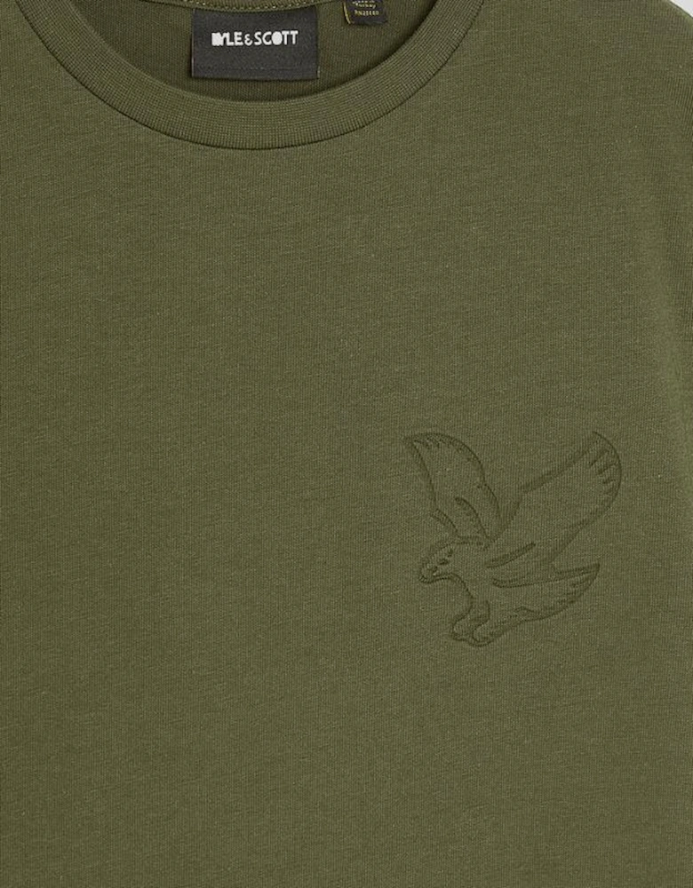 Embossed Eagle  T-Shirt