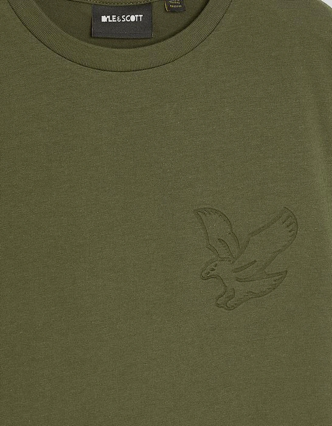 Embossed Eagle  T-Shirt