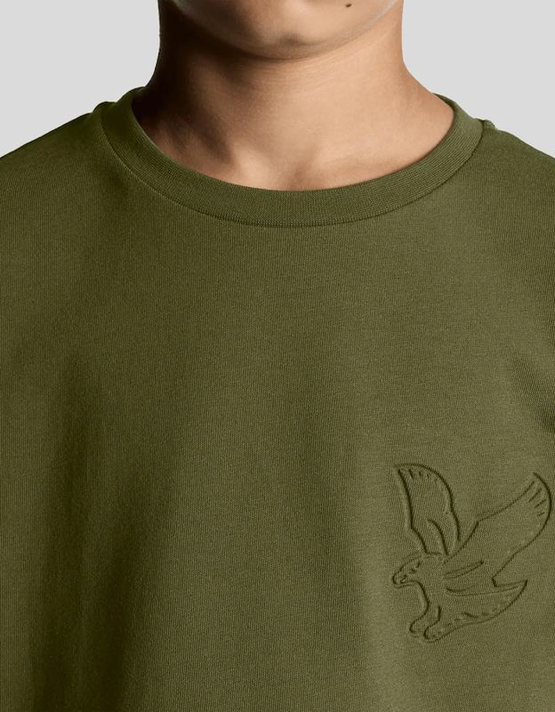 Embossed Eagle  T-Shirt