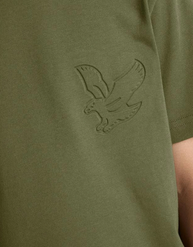 Embossed Eagle  T-Shirt