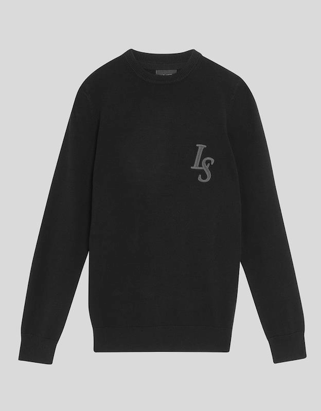 L&S Monogram Crew Neck Jumper, 4 of 3