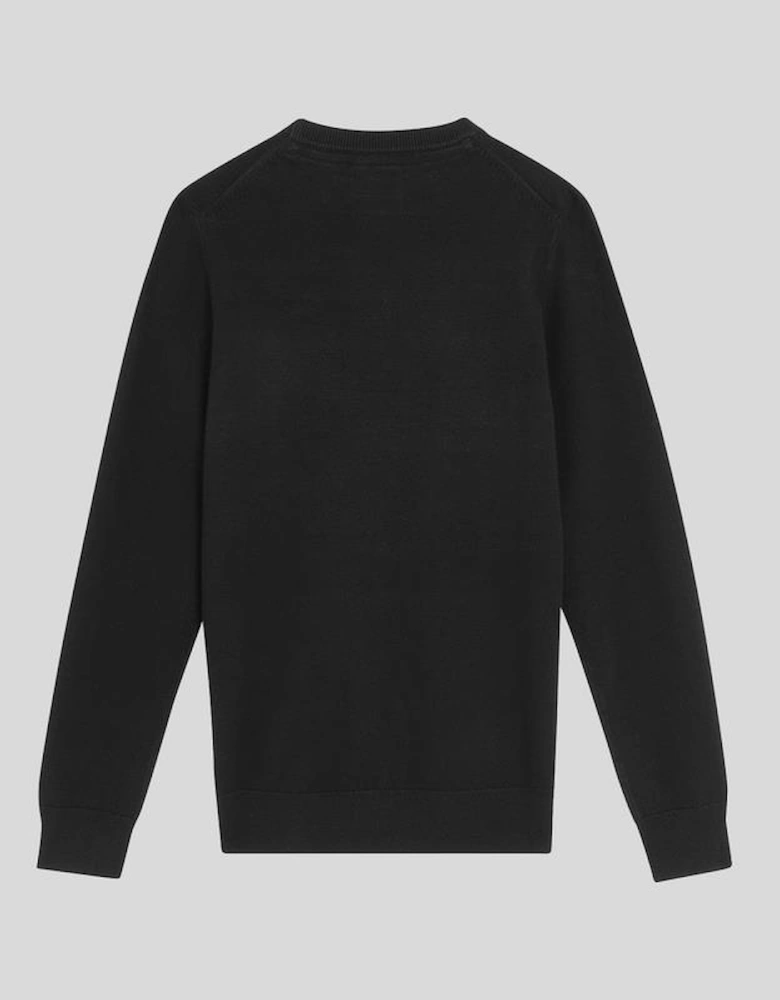 L&S Monogram Crew Neck Jumper