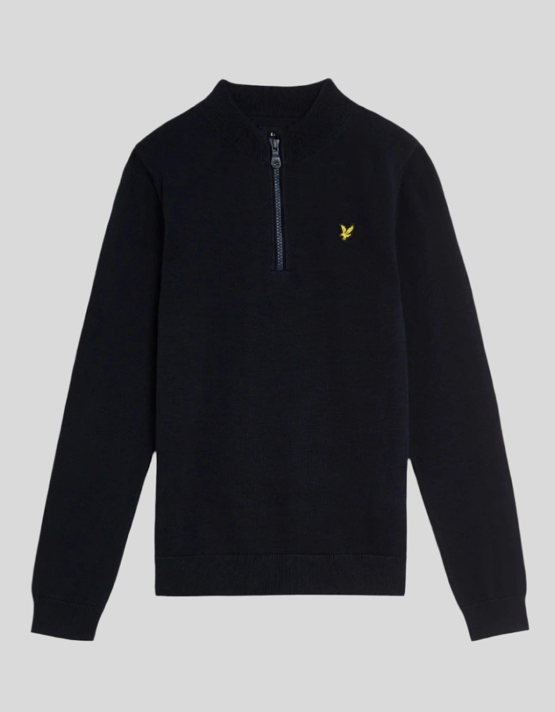 Lyle And Scott Boy's 1/4 Zip Jumper - Blue - Size, 10 Years/11 Years