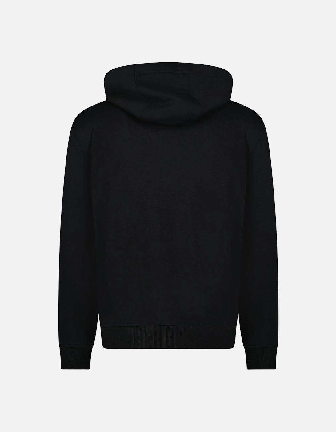 'Keira' Logo Hoodie Zip Sweatshirt Black