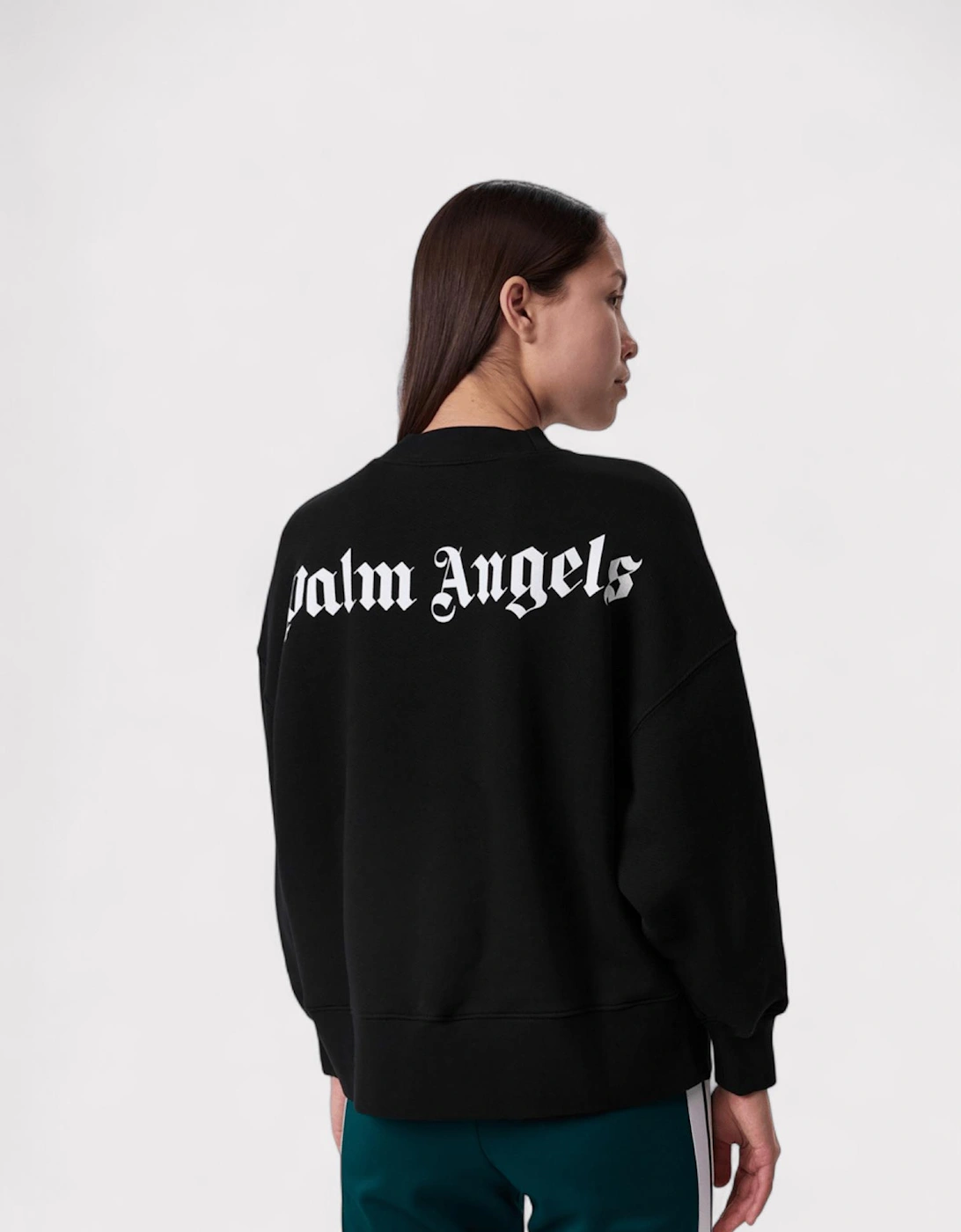 Classic Logo Crewneck Curved Logo