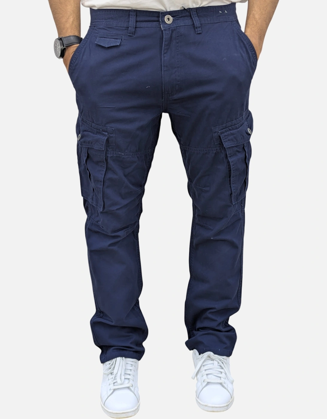 Mens Cargo Trousers Camouflage Combat Pants, 5 of 4