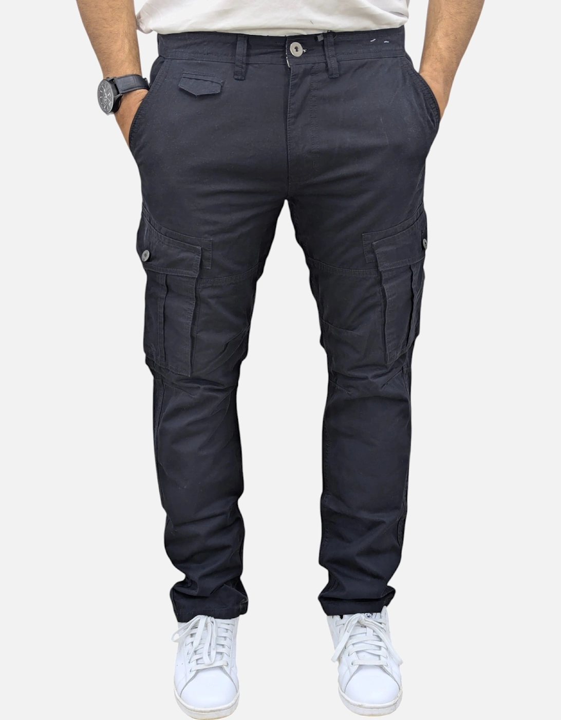 Mens Cargo Trousers Camouflage Combat Pants