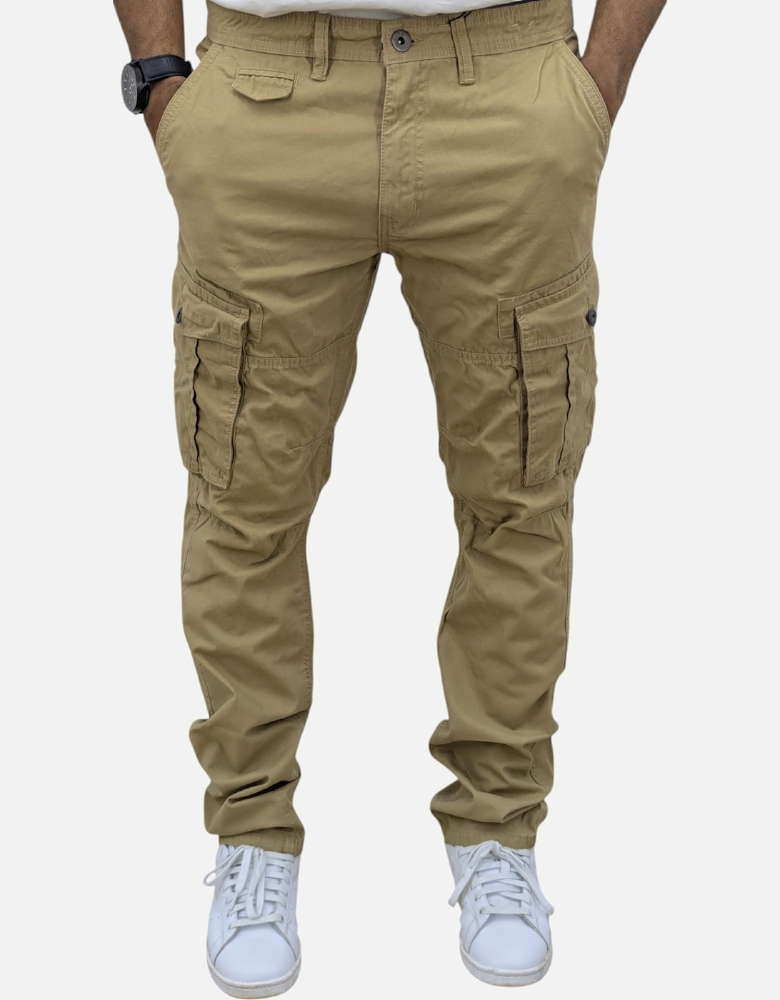 Mens Cargo Trousers Camouflage Combat Pants, 7 of 6