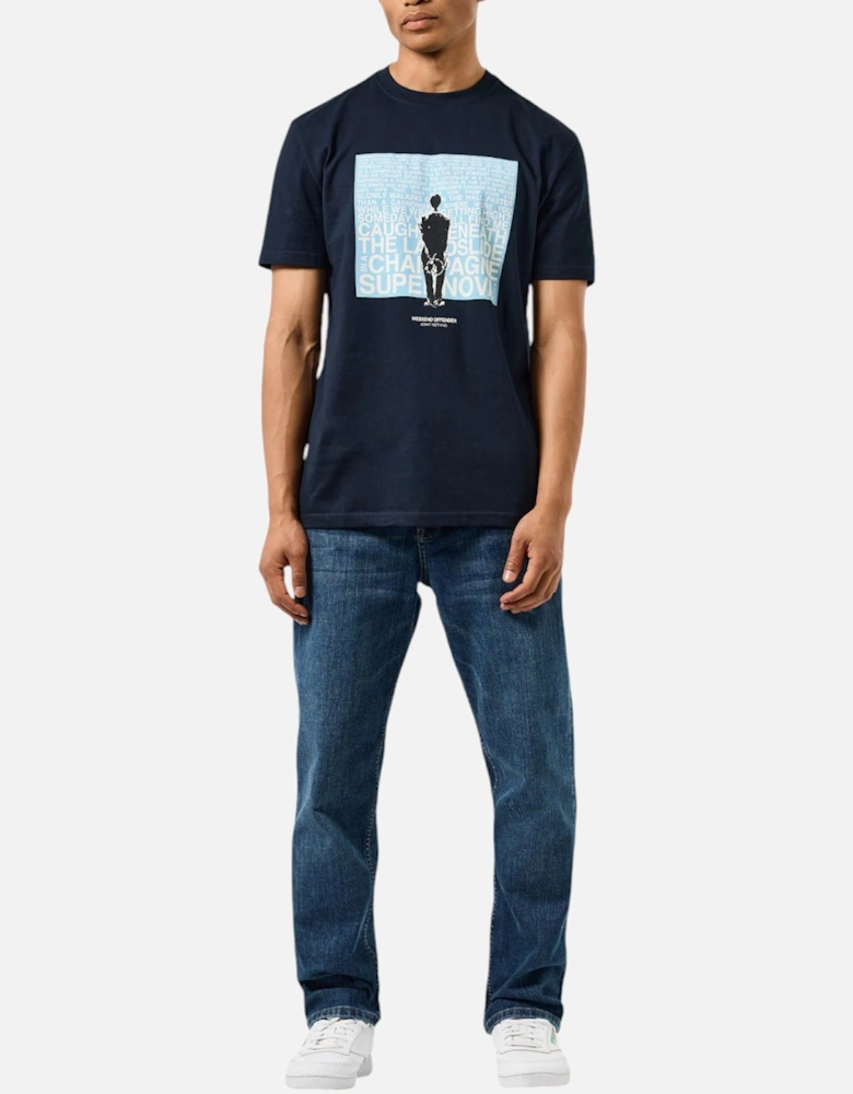 Supernova Mens Graphic T Shirt