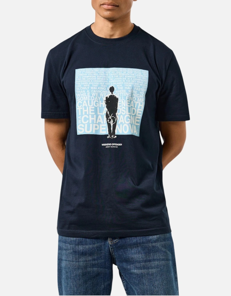 Supernova Mens Graphic T Shirt