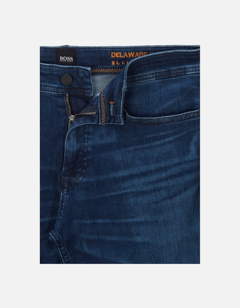men's slim-fit super-stretch denim jeans