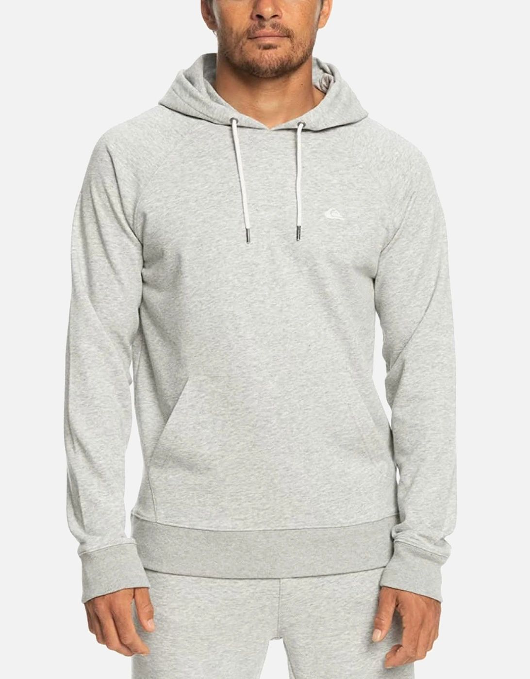 Mens Essentials Raglan Crew Neck Hoodie, 2 of 1