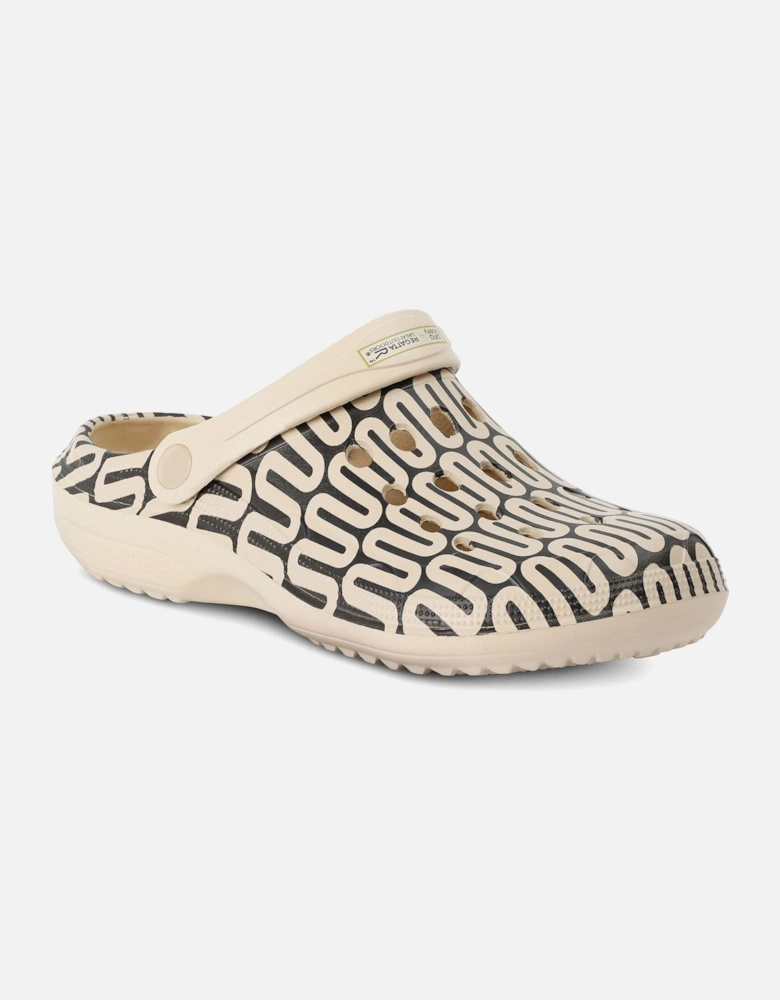 Womens Orla Kiely Slip On Clog Sandals