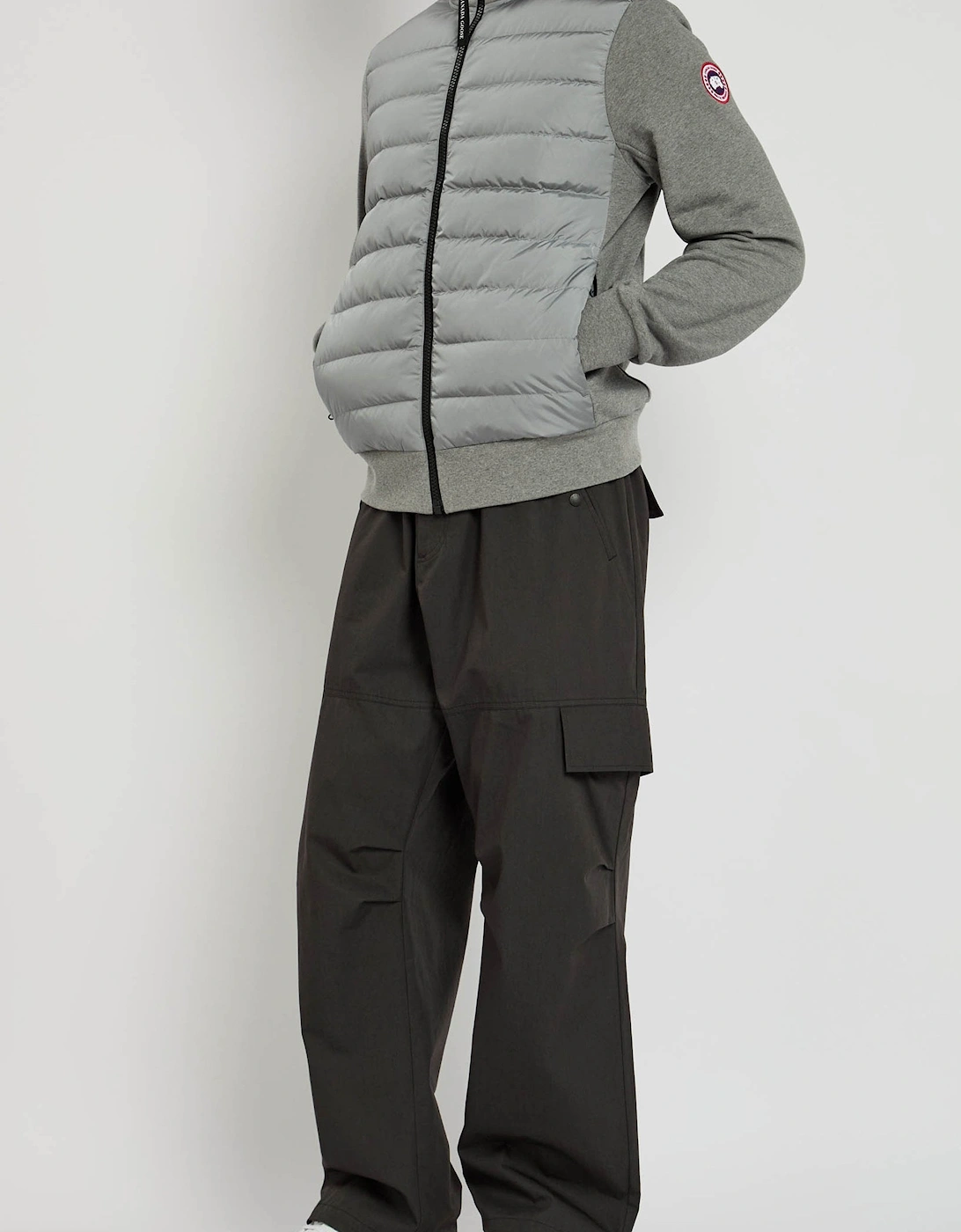 Hybridge Huron Zip Jacket Grey