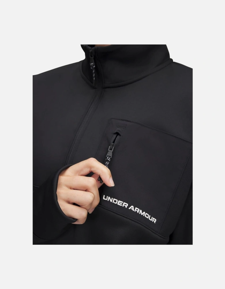 Armour Woven Fleece Half-Zip Top