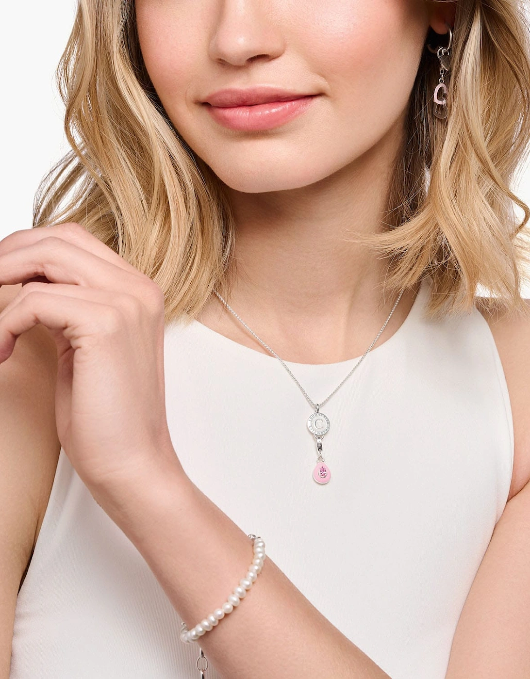 Drop Charm Pendant